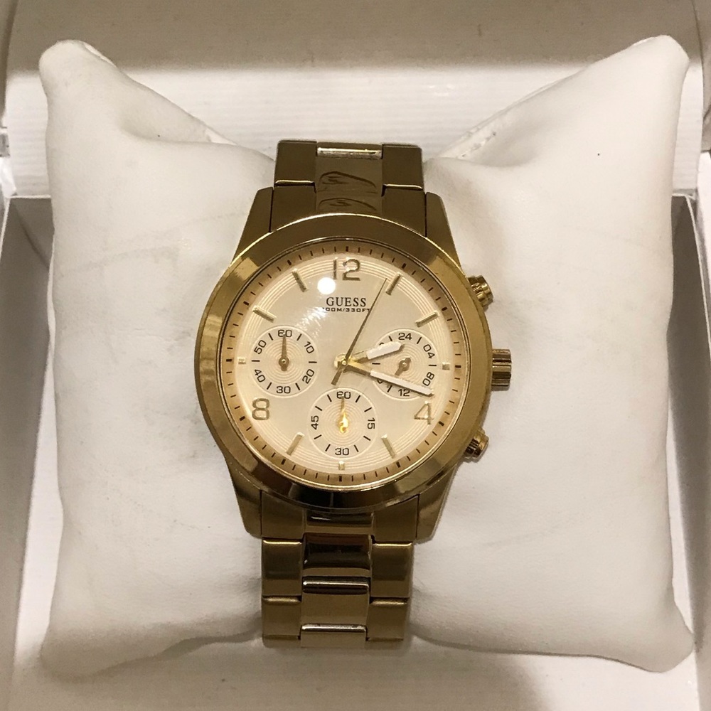 Gold GUESS Watch